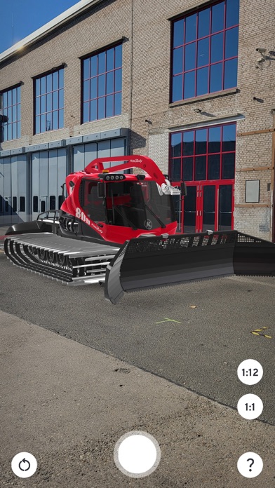 Pistenbully 800 – AR Screenshot