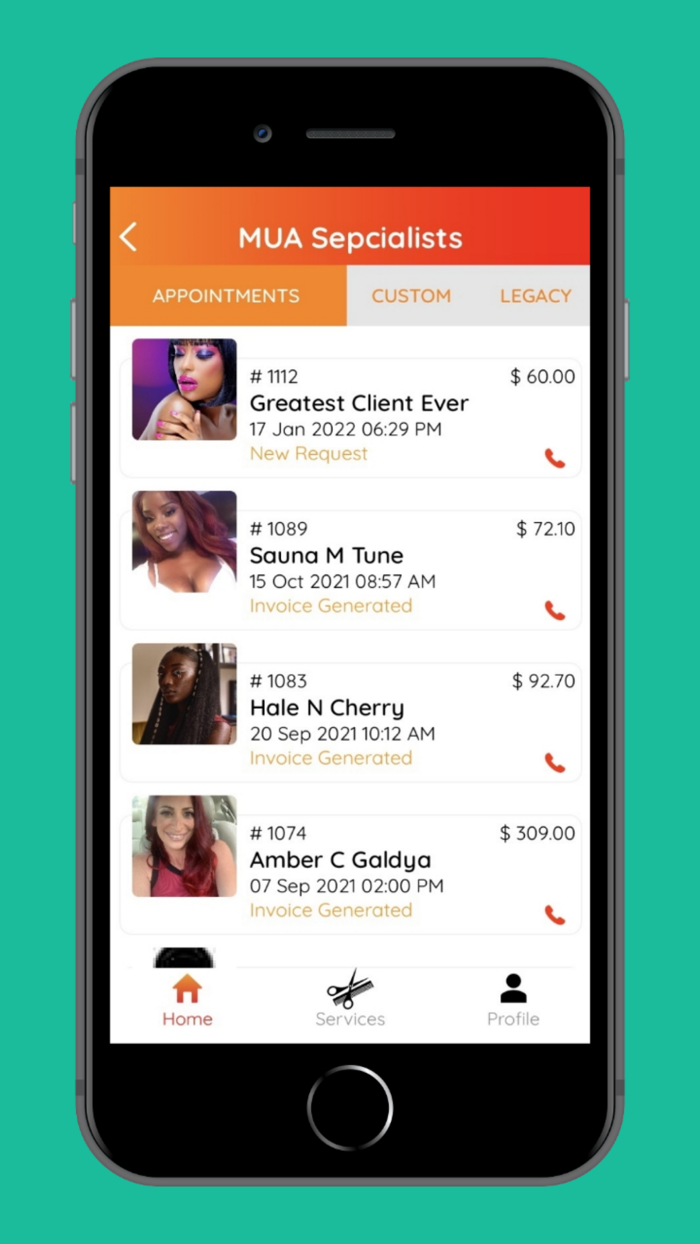 MakeupUponArrival Specialist