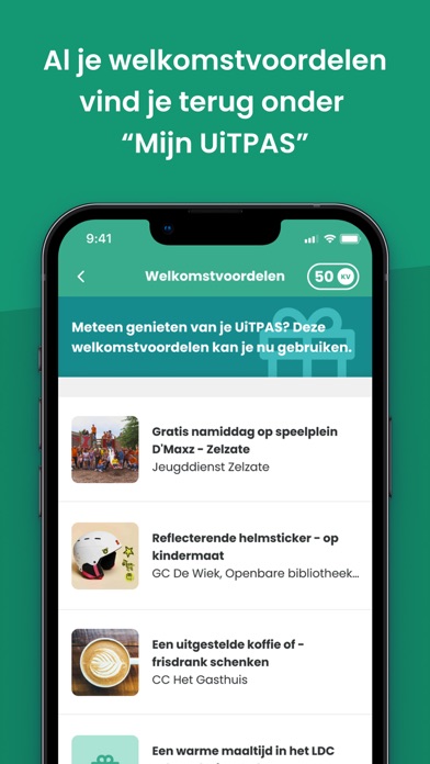 UiTPAS App Screenshot