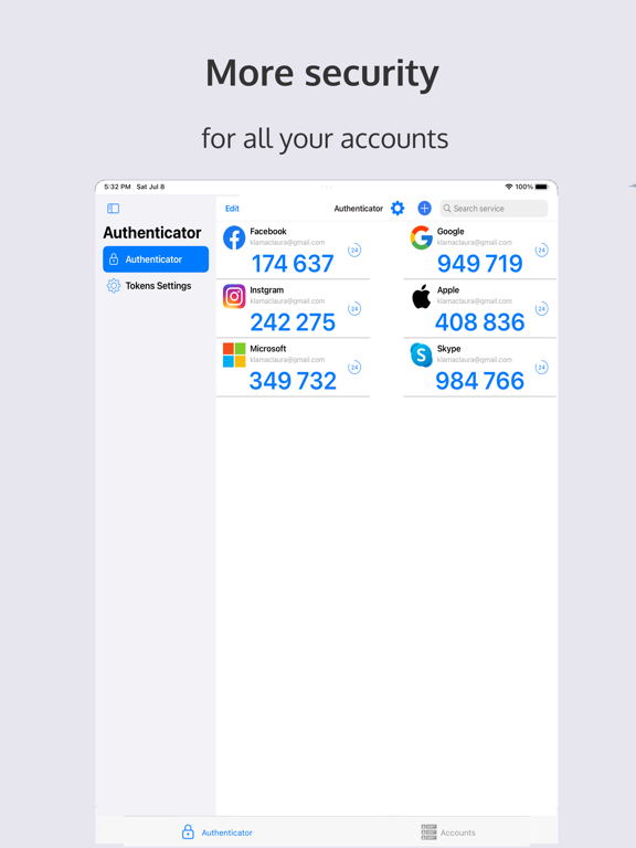 Screenshot #4 pour Authenticator ®