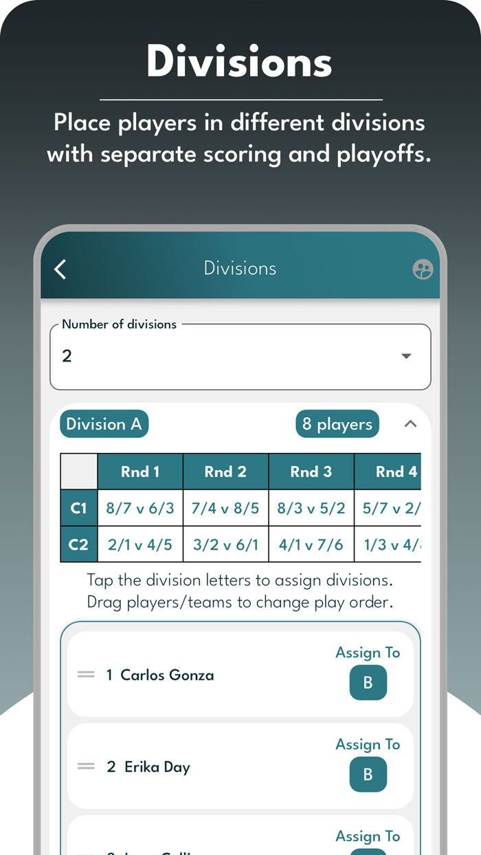 Dink Pickleball Round Robins