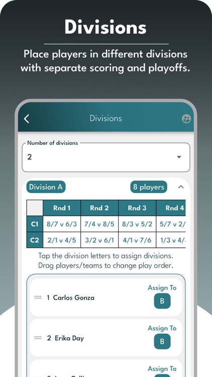 Dink! Pickleball Round Robins screenshot-3