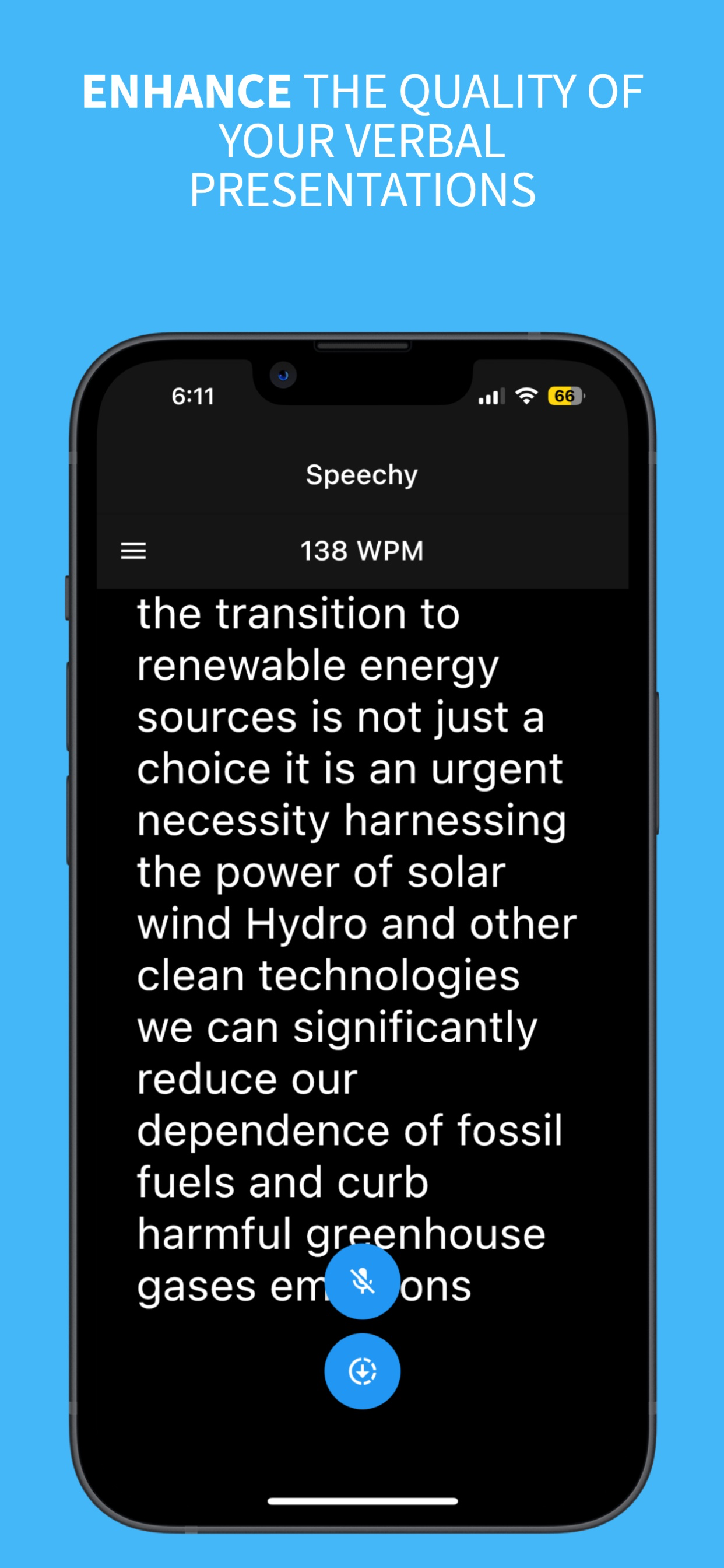 Speechy - Supercharge Speaking