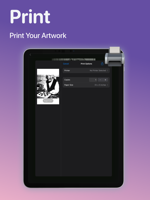 Art.ist - AI Artwork Generator iPad screenshot 4 - Photo & Video app