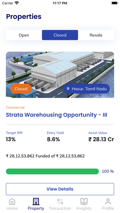 Strata - Invest in CRE Screenshot