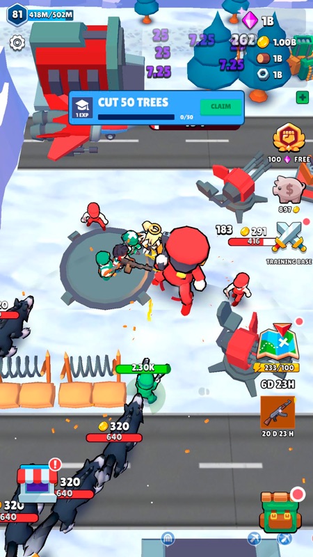 Stickman of Wars: RPG Shooters screenshot 1