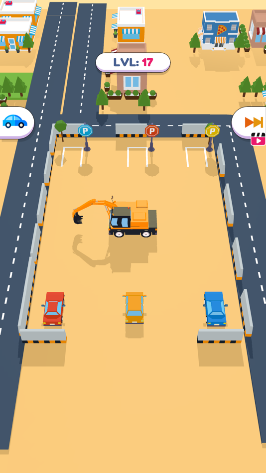#5. Car Park - Draw Lines Puzzle (iOS) By: Genix Lab