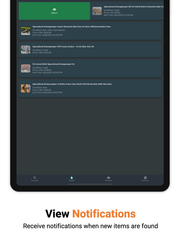 Baylert - eBay Alerts