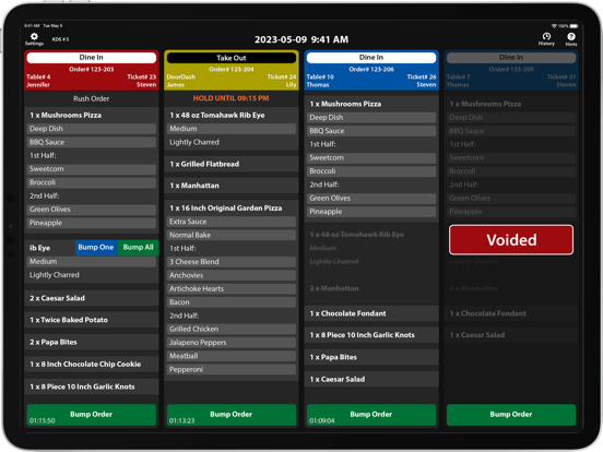Screenshot #4 pour Aldelo Kitchen Display