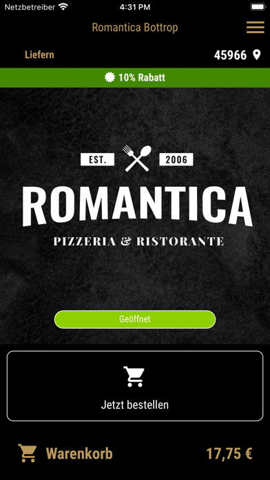 Romantica Bottrop Screenshot