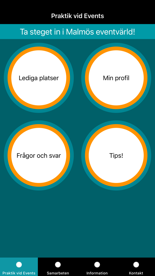 #1. Praktik vid events (iOS) 由: Malmö stad