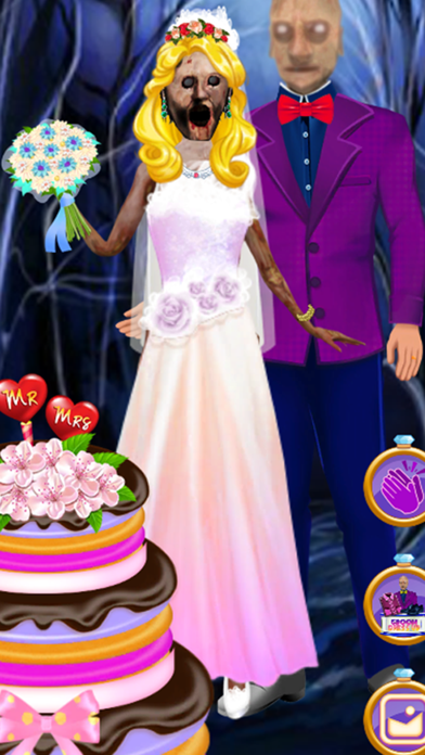 Granny Makeup Salon Simulator Screenshot