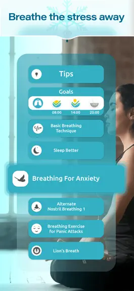 Game screenshot Self Care: Breathing Exercises mod apk