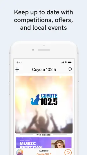 Coyote 102.5 screenshot 3