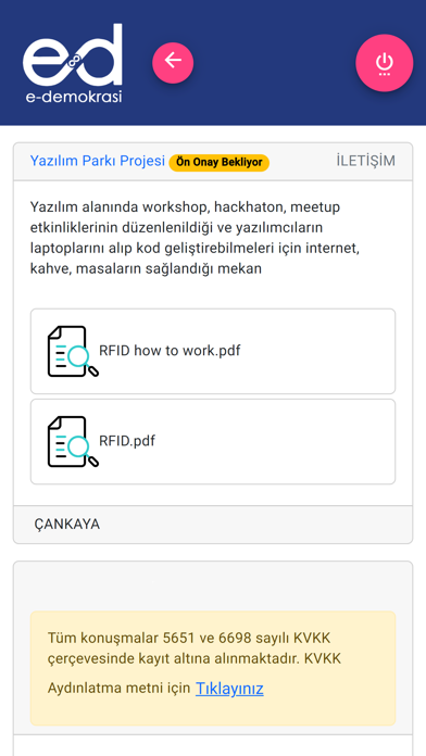ABB E-Demokrasi Screenshot