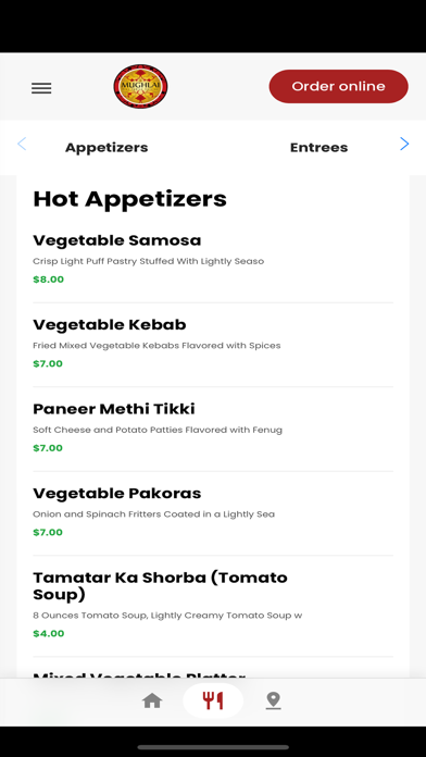 Mughlai Express Indian Cuisine Screenshot