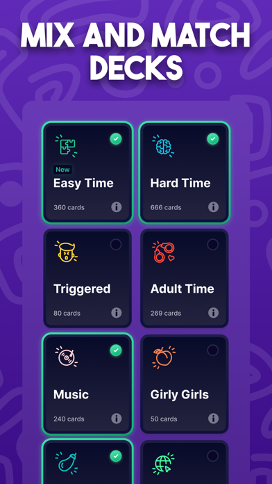 Taboo - Drinking Cards Game screenshot 4