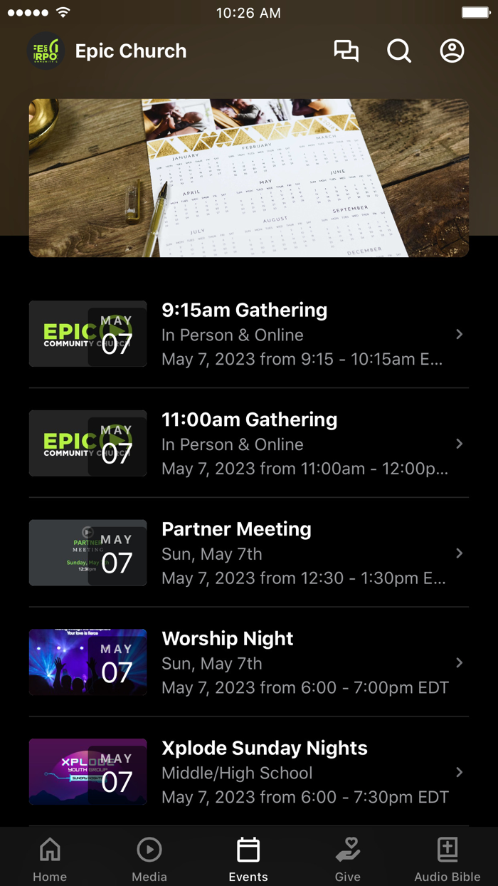 Epic Church Portland MI