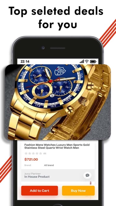JUVYI - Online marketplace Screenshot