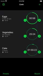 cook - kitchen timers 2 iphone screenshot 1