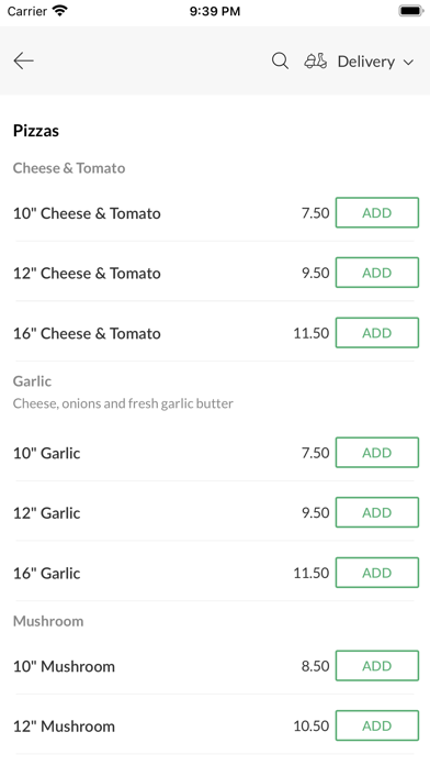 La Bella Restaurant Cleethorpe Screenshot