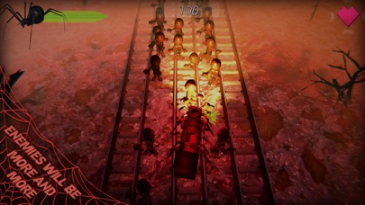 Scary Spider Train 3D Survival Screenshot