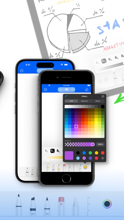 Casual Whiteboard, Sketch, Pad