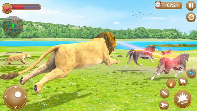 Lion Simulator - Animal Games screenshot-3