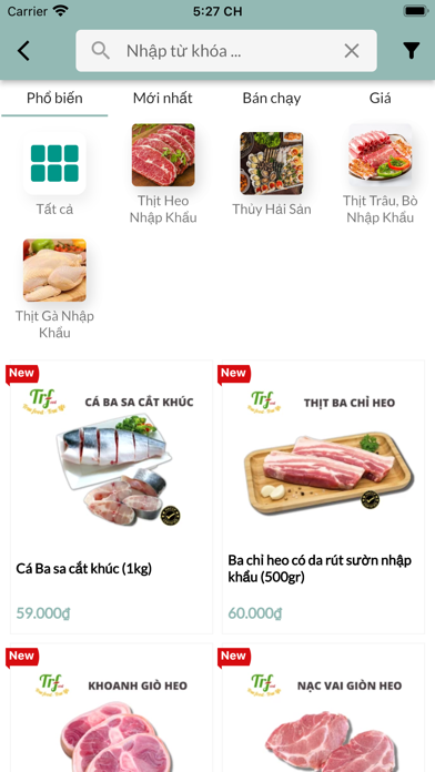 Minh Bach TRFood Screenshot