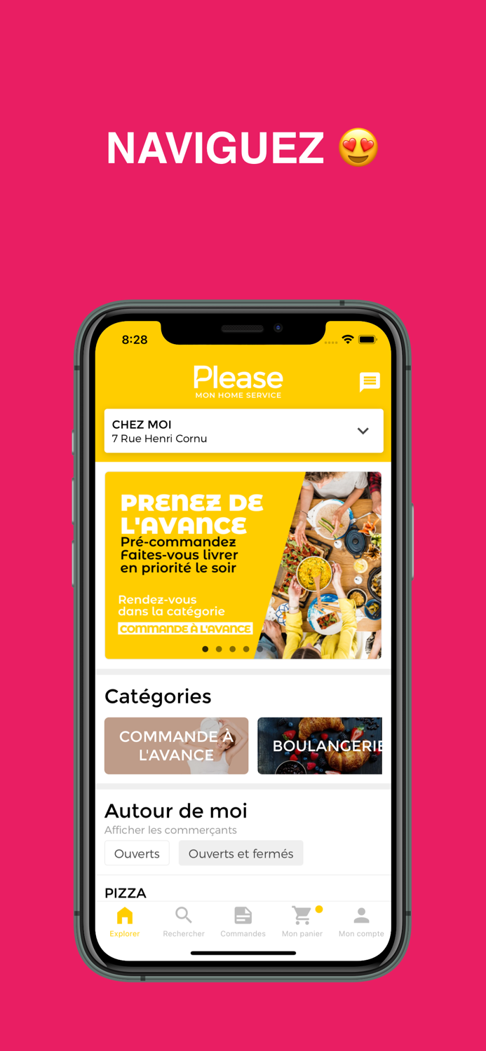 Please - Livraison à domicile