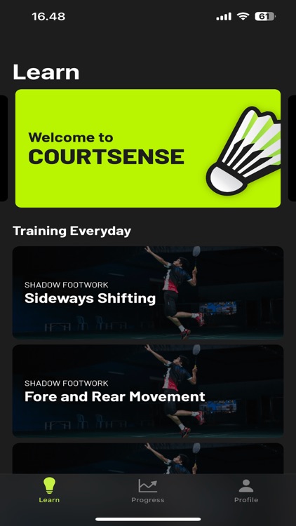 CourtSense: Badminton Training