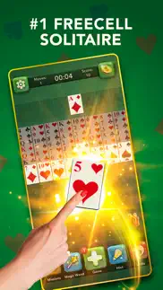 freecell: classic card game iphone screenshot 3
