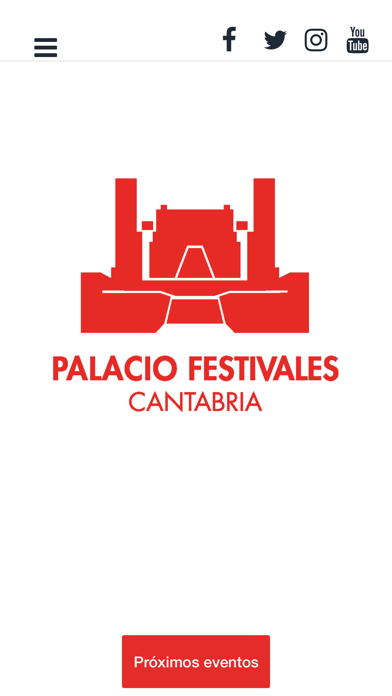 Palacio Festivales Cantabria Screenshot