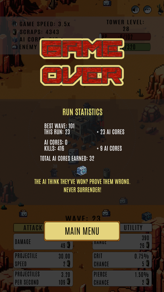 #5. AI Tower - Roguelike TD (iOS) 由: ByteBard Games