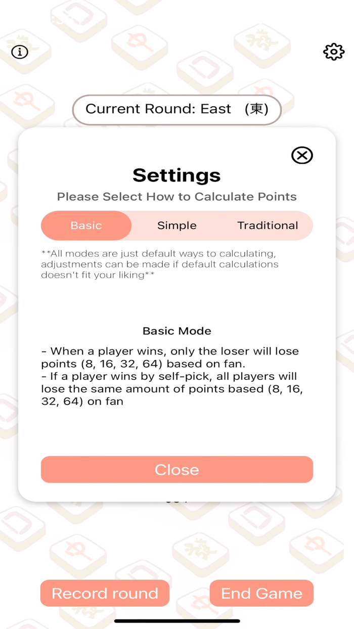 Mahjong Score Tracker