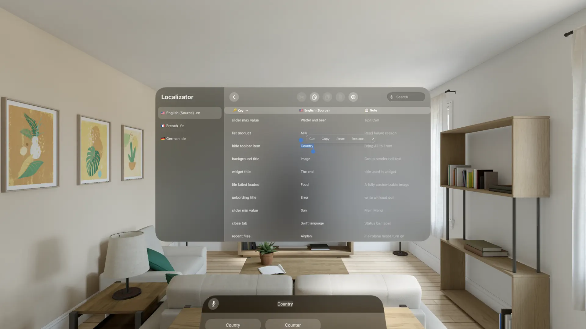 AI App Localization: xcstrings screenshot 2