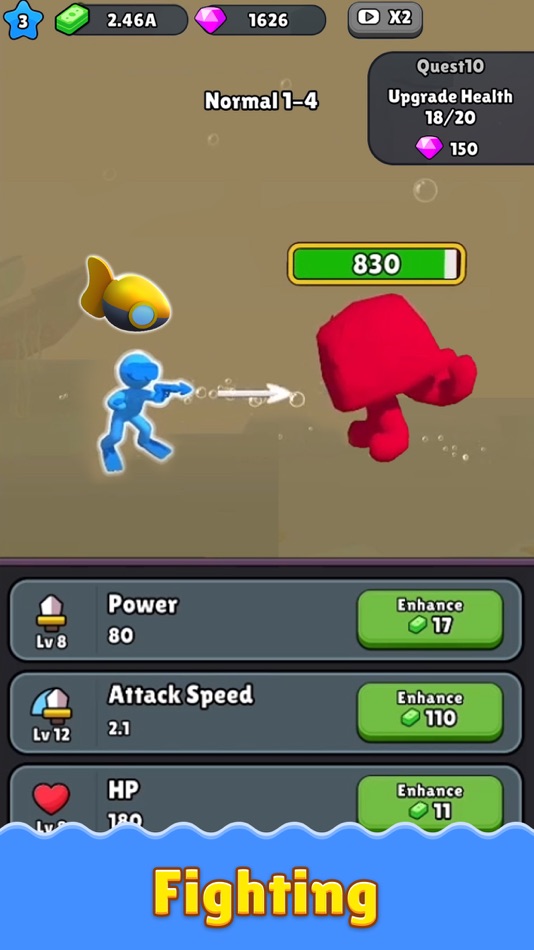 #2. Deep Diver : Idle RPG (iOS) 由: Amirahmad Bornaee