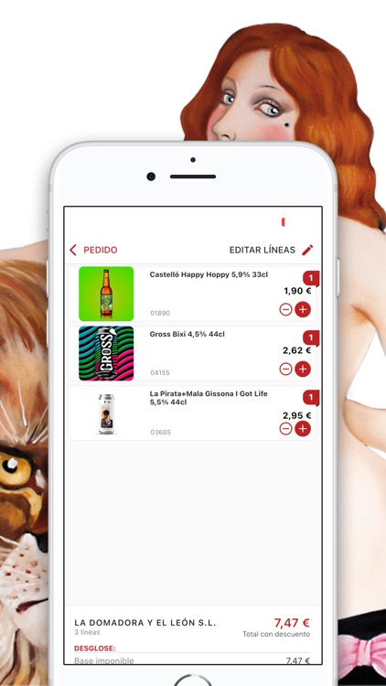 La domadora y el León