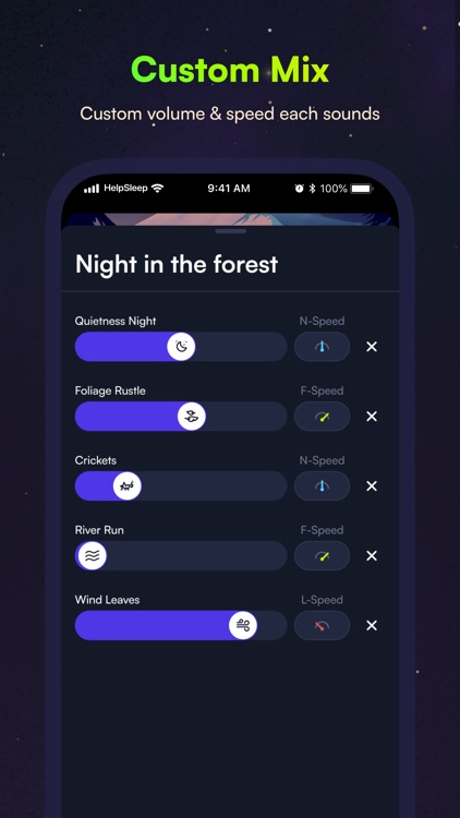 HelpSleep: Sleep better sounds screenshot-3