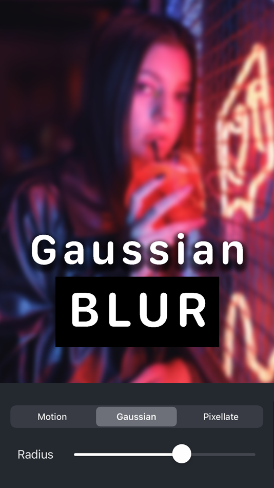 #1. Motion Blur - Photo Effect (iOS) 由: One Pixel Studio