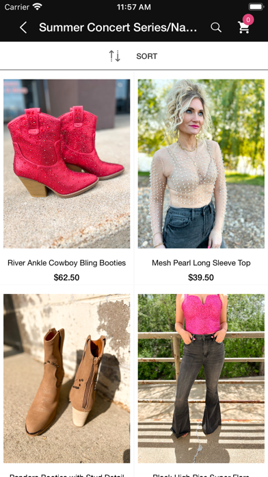 Trendsetters Boutique Screenshot