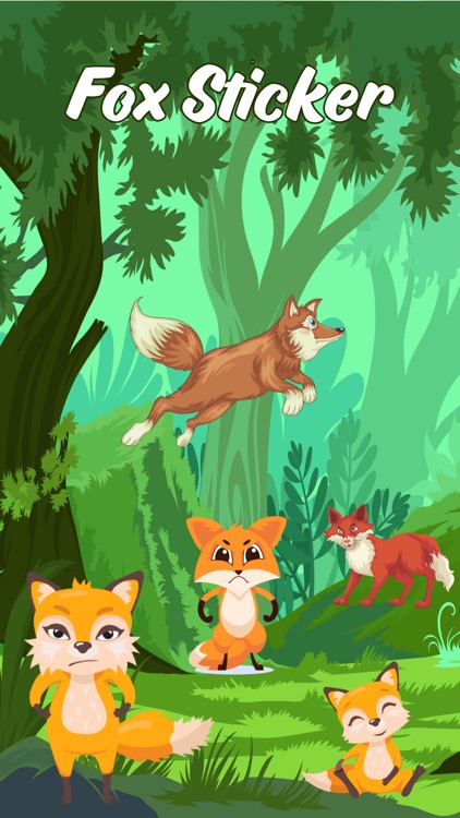 Fox Sticker Emojis