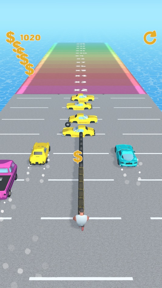 #3. Wheels Stack (iOS) 由: Elif Koc
