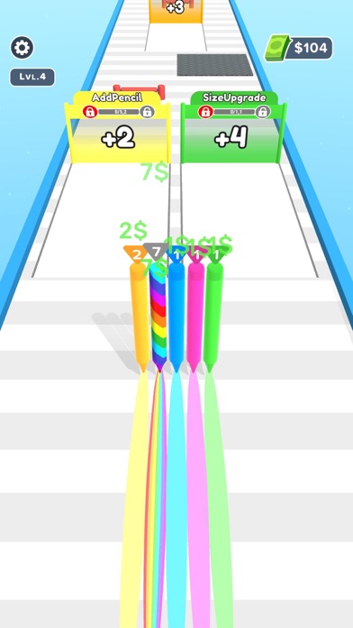 Rainbow Pencils Screenshot