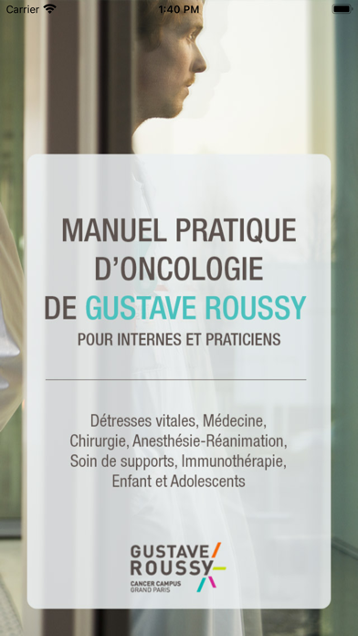 Screenshot #1 pour Manuel pratique d’oncologie