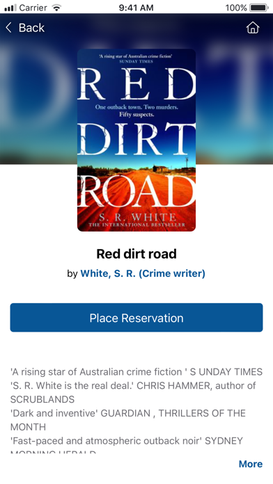 City of Melbourne Libraries Screenshot
