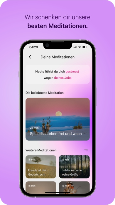 homodea Meditation Screenshot