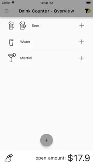 drink counter iphone screenshot 1
