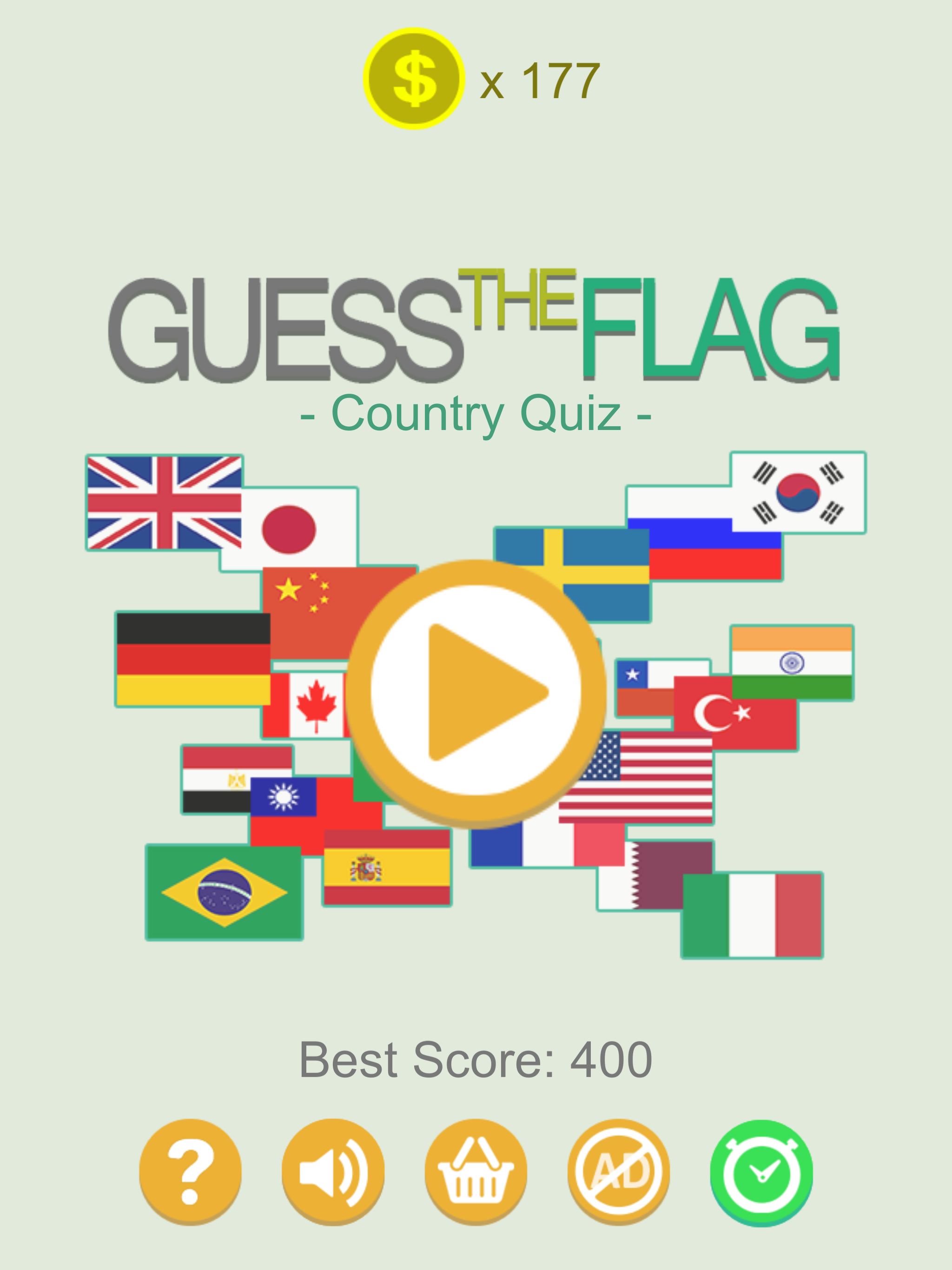 Guess The Flag - Country Quiz