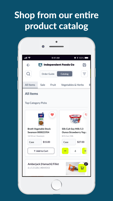 Independent Foods Co Screenshot